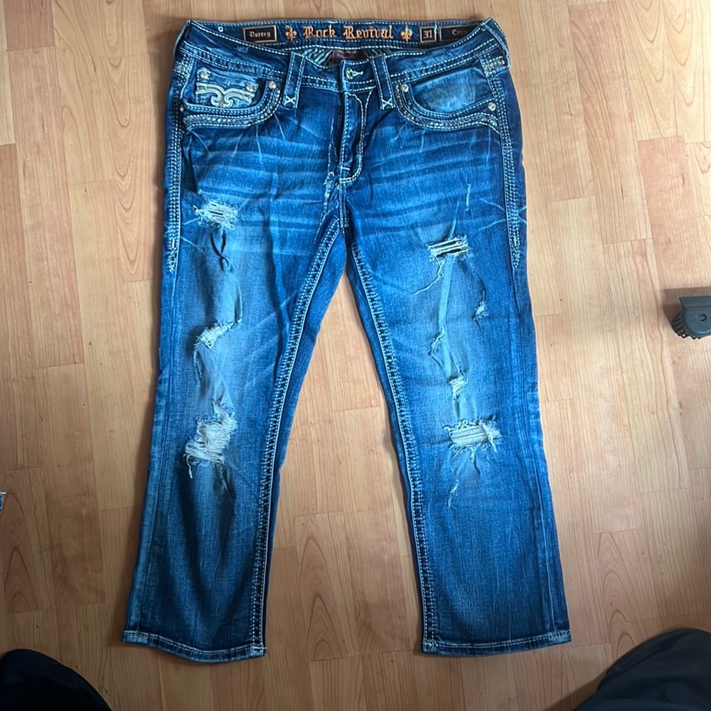 Rock revival Darcey crop 31